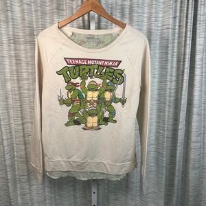 Nickelodeon Teenage Mutant Ninja Turtles Graphic Long Sleeve Shirt Men Size L